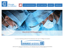 Tablet Screenshot of chirurgie-ostkreuz.de